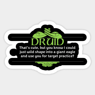 Druid Sticker